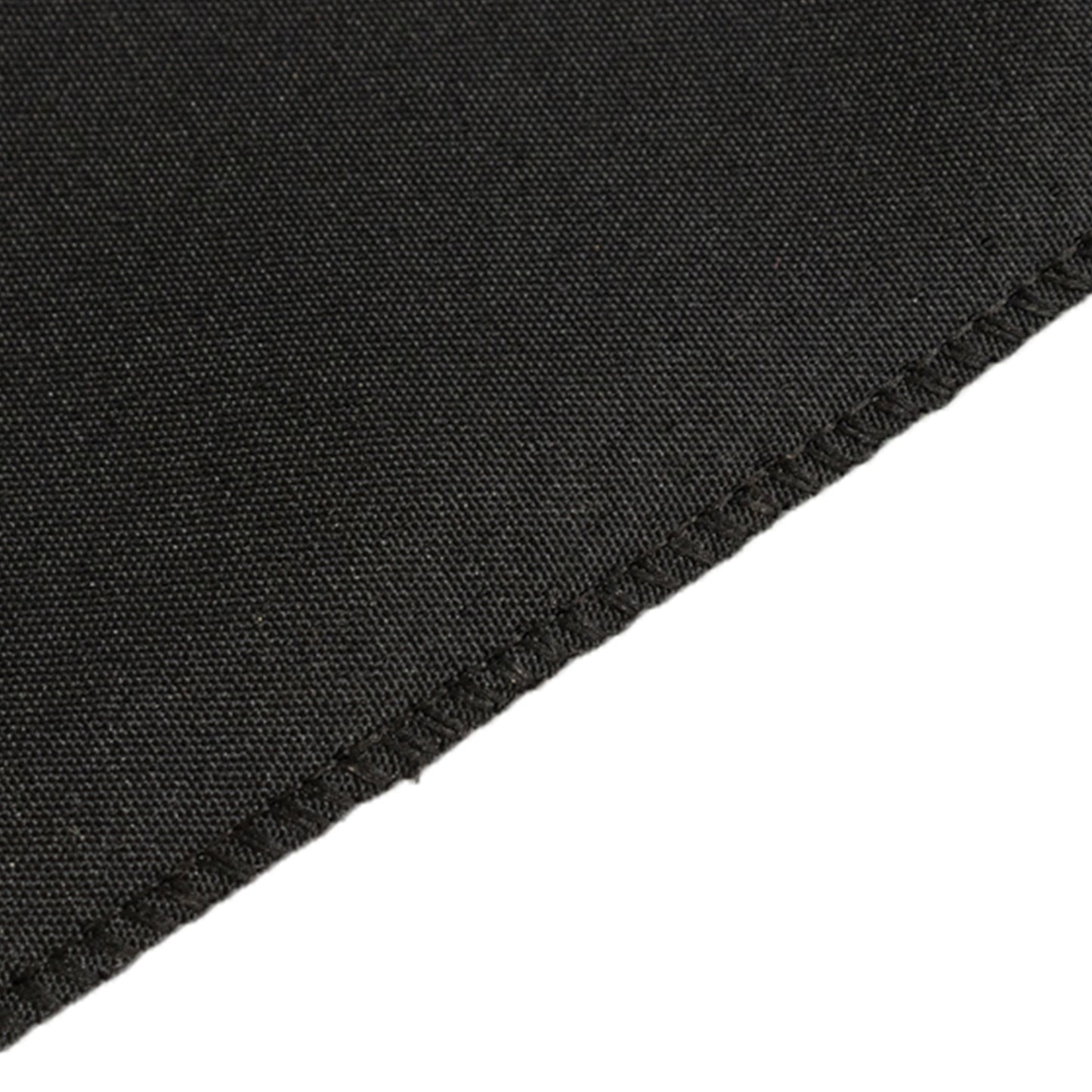 Black fitted polyester tablecloth for special size 48"x24"x42" tables.