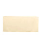 Beige Table Cover 6 Feet Polyester Fitted