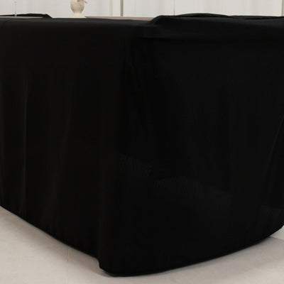 Black Fitted Tablecloth to Elevate Your Event Design