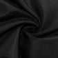 Black fitted polyester tablecloth for 72"x30" tables.