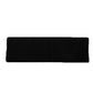 8ft black fitted polyester tablecloth for 96"x24"x30" tables