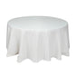 Jacquard Tablecloth 120" Round White - Diamond Trellis with Gold Accent Dots