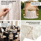 Modern abstract watercolor pattern jacquard tablecloth for weddings, receptions, holiday gatherings,