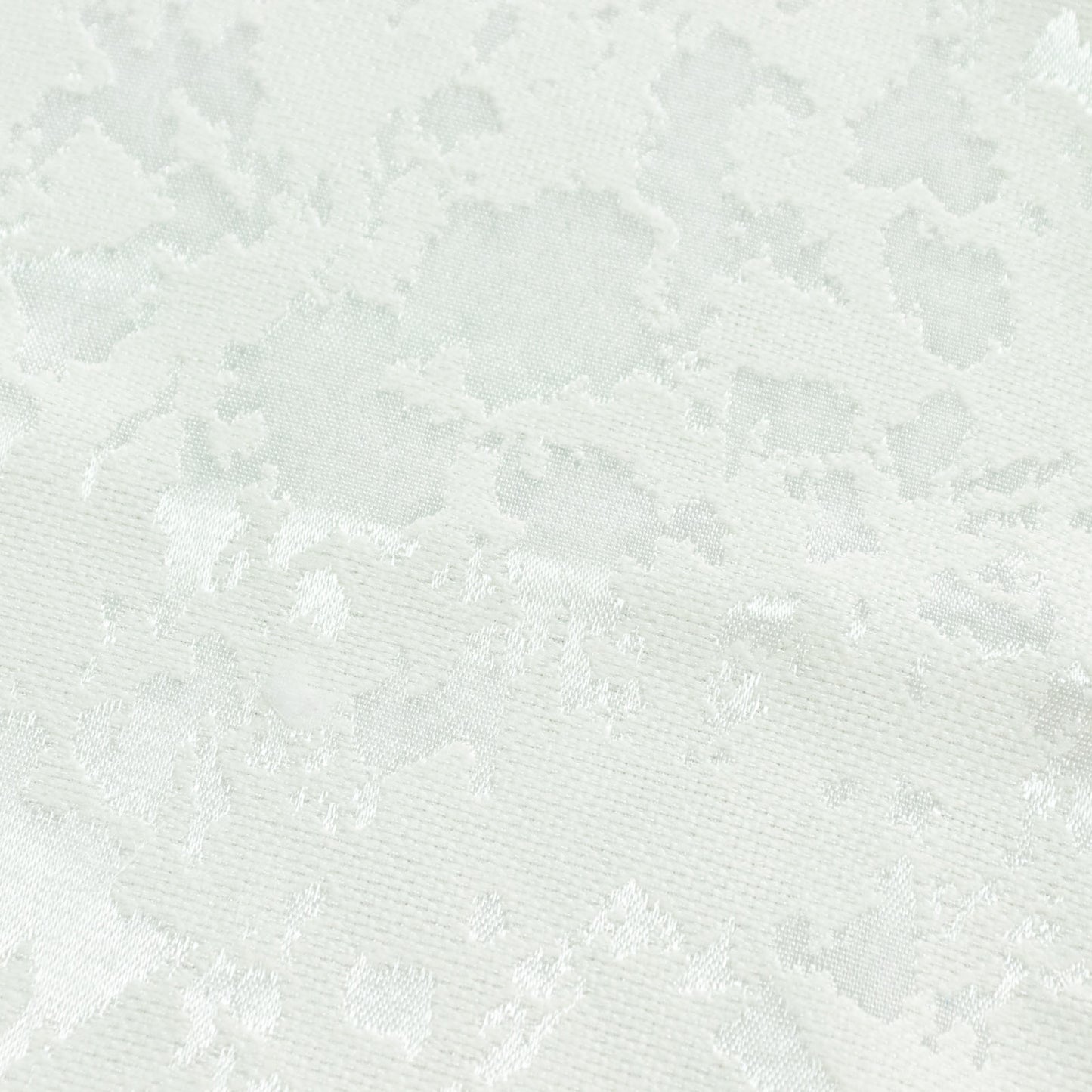 Jacquard Tablecloth 90"x132" Rectangular, Off White - Abstract Watercolor Pattern