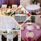 90" Premium Lace Ivory Round Tablecloth