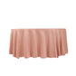 108" Dusty Rose Lamour Satin Round Tablecloth