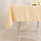 54" Beige Lamour Satin Square Tablecloth