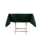 54" Hunter Emerald Green Lamour Satin Square Tablecloth