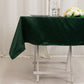 54" Hunter Emerald Green Lamour Satin Square Tablecloth