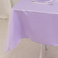 54" Lavender Lilac Lamour Satin Square Table Overlay