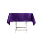 54" Purple Lamour Satin Square Tablecloth