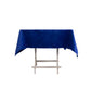 54" Royal Blue Lamour Satin Square Tablecloth