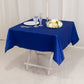 54" Royal Blue Lamour Satin Square Table Overlay