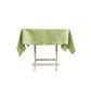 54" Sage Green Lamour Satin Square Tablecloth