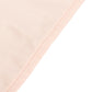 Blush satin rectangle tablecloth, 60"x102".