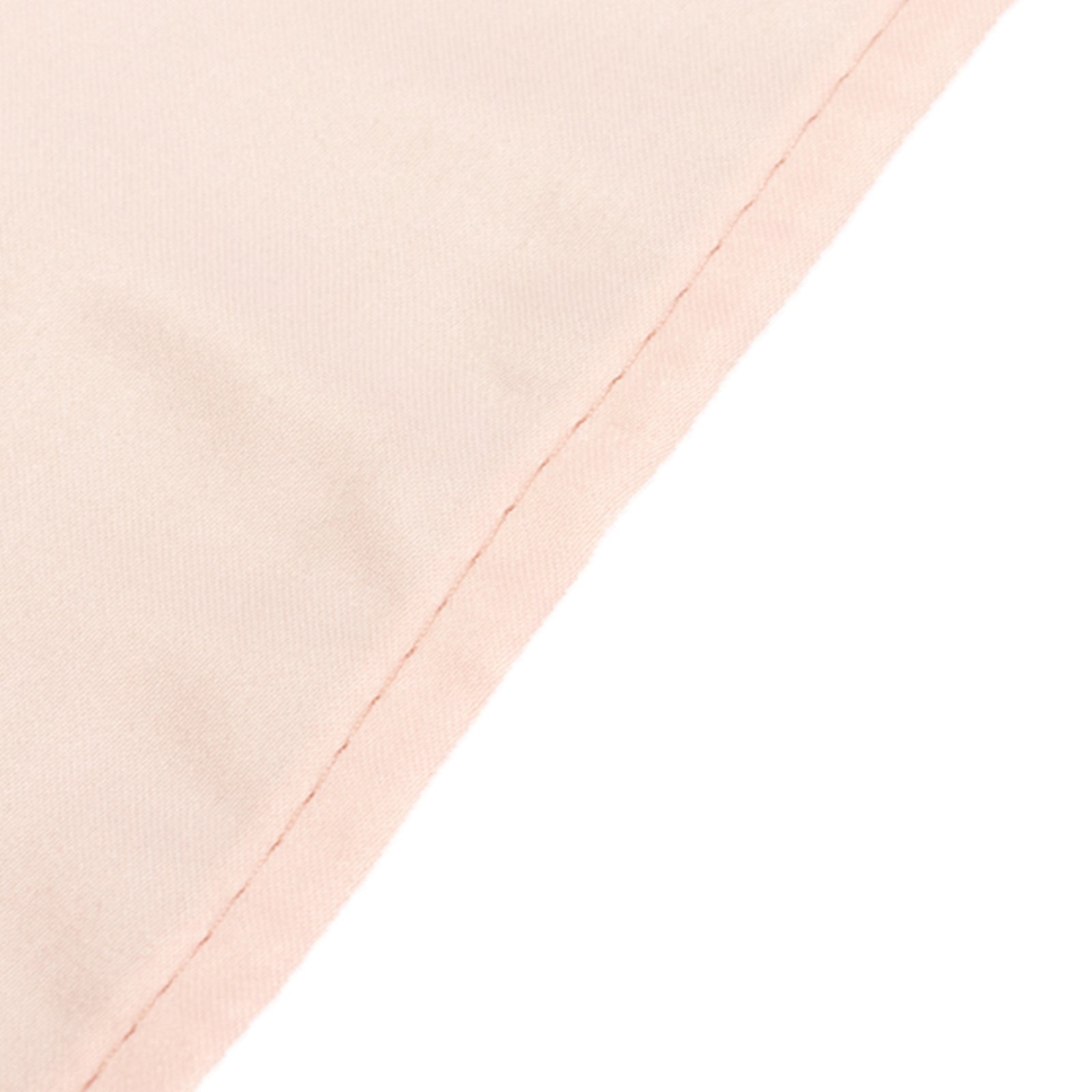 Blush satin rectangle tablecloth, 60"x102".