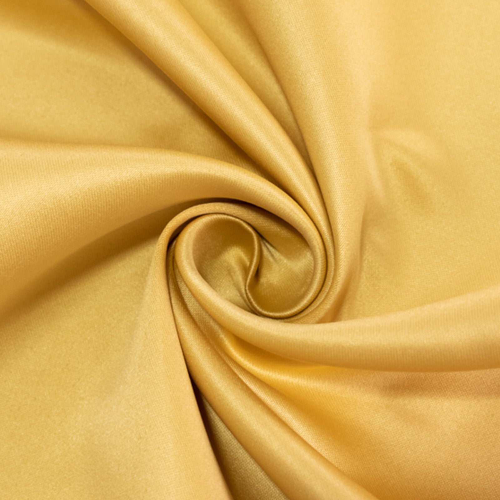 Champagne satin tablecloth in a luxurious swirl design.