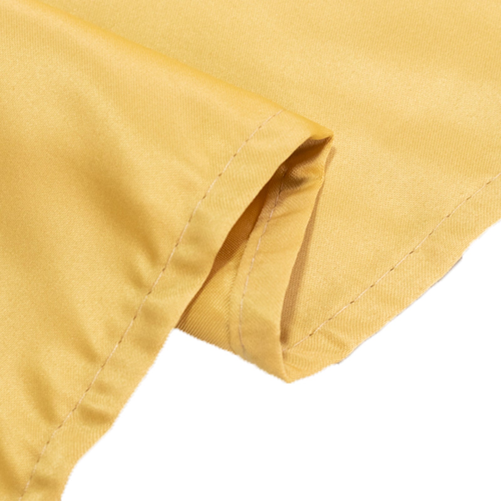 Champagne satin rectangle tablecloth, 60"x102".