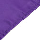 Purple satin tablecloth, 60"x102", perfect for elegant events and decorations.