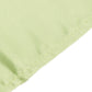 60"x102" Sage Green Lamour Satin Rectangle Tablecloth