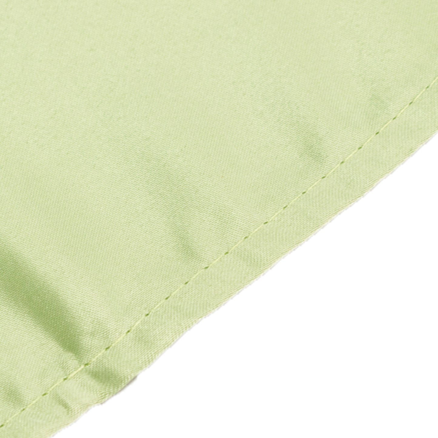 60"x102" Sage Green Lamour Satin Rectangle Tablecloth
