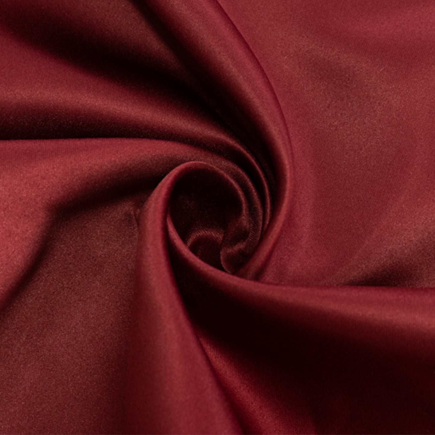 Burgundy satin tablecloth, 60"x126" rectangle, perfect for elegant events.