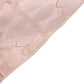 Dusty rose 3D leaf petal taffeta fabric table overlay