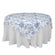 Blue french toile