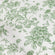 Dusty sage green french toile