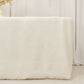 Ivory Fitted Premium Polyester Rectangle Tablecloth 6ft Table Cover For 72"x30" Tables - 220GSM