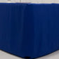 Royal blue fitted 6ft tablecloth for 72"x30" tables.