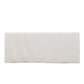 White Fitted Premium Polyester Rectangle Tablecloth 6ft Table Cover For 72"x30" Tables - 220GSM
