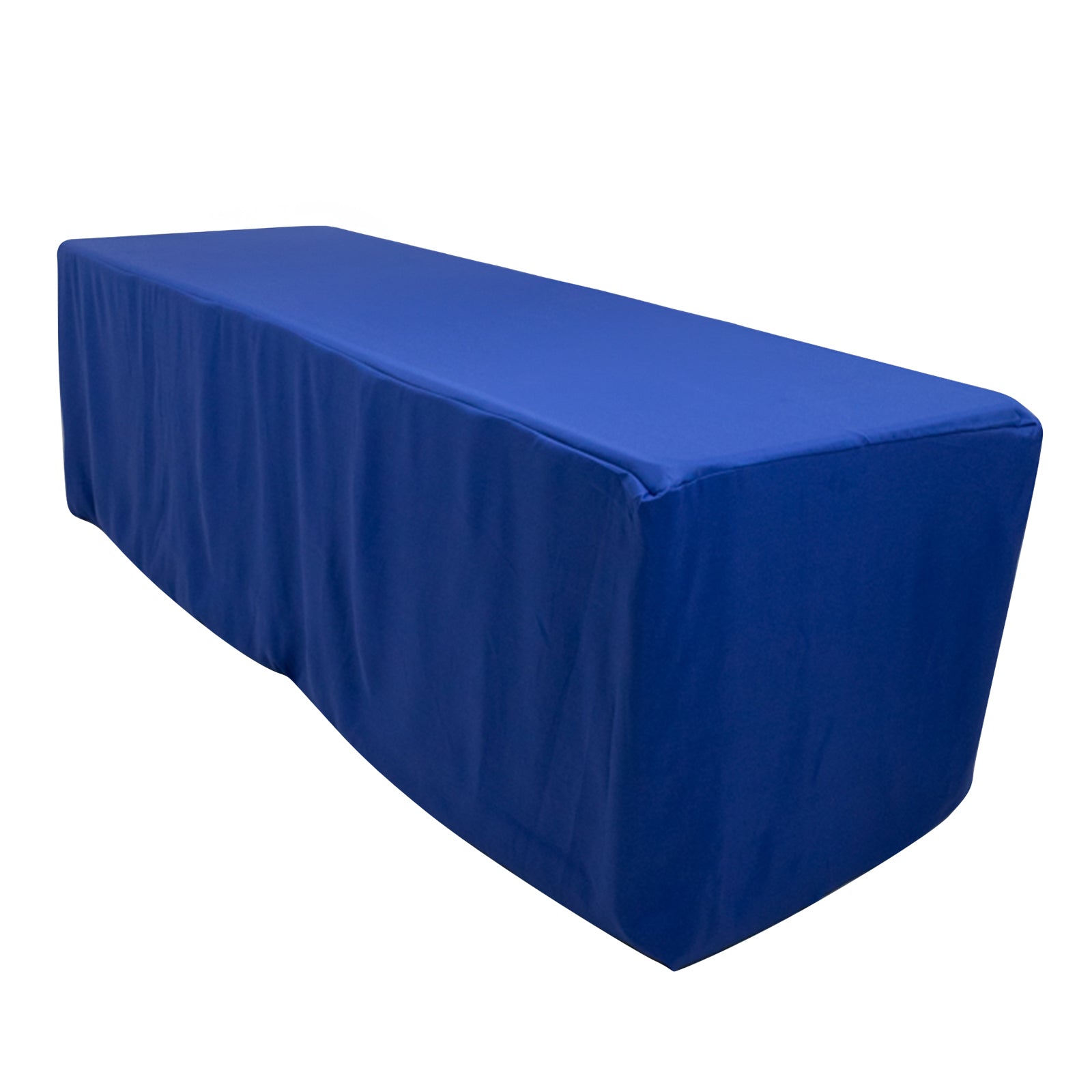 Royal Blue Fitted Tablecloth for 8ft Rectangle Tables