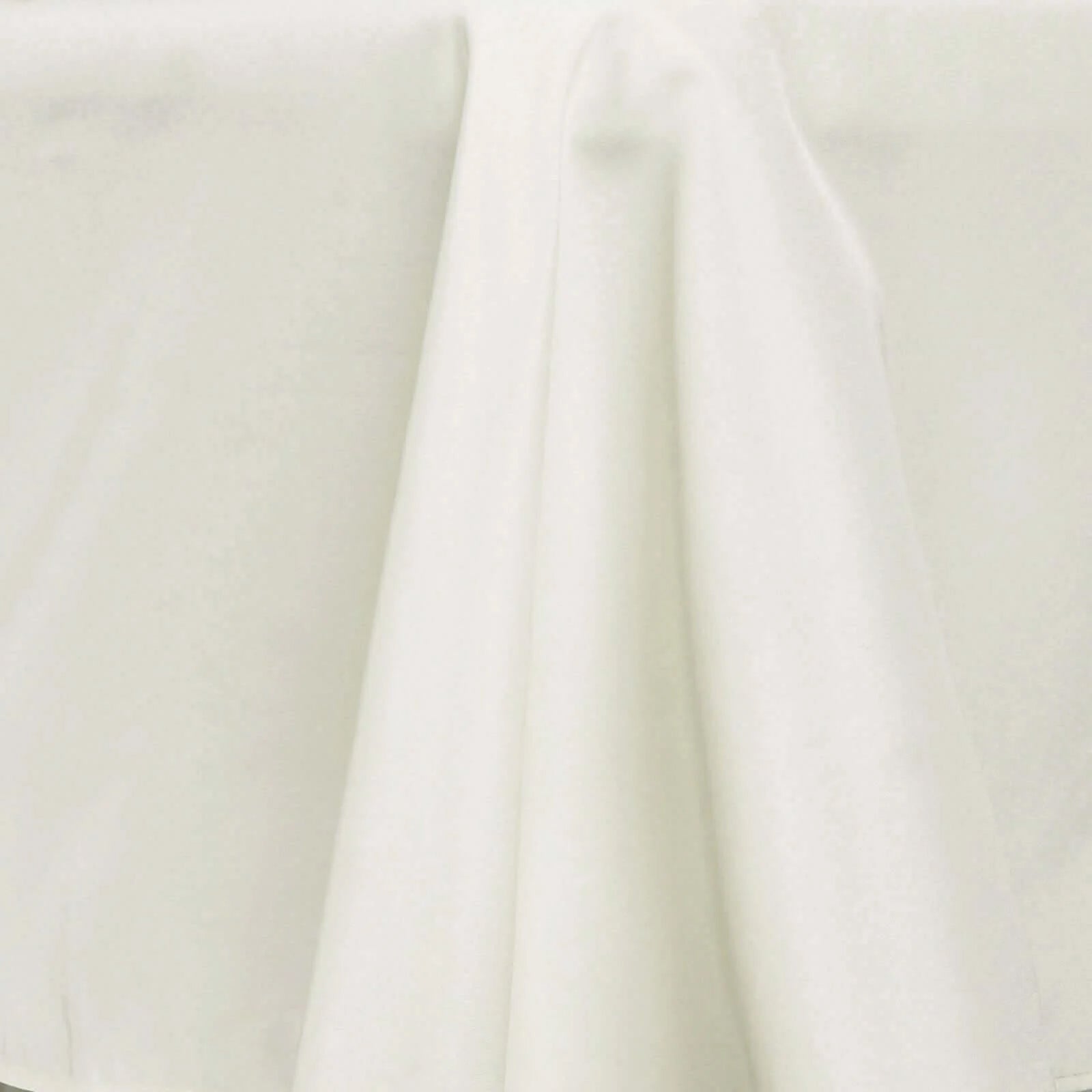 Ivory fire retardant tablecloth, 60"x102", premium polyester rectangular cover.