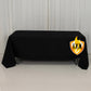 72"x120" Fire Retardant Black Tablecloth Premium Polyester Rectangular Table Cover