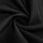 Black fire retardant polyester tablecloth fabric.