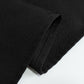 Black fire retardant tablecloth in premium polyester material.