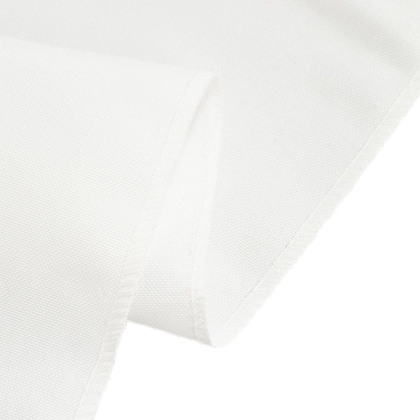 6ft fire retardant white fitted tablecloth for 72"x30" tables.