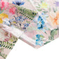 5 Pack Blush Rectangle Disposable Tablecloths with Butterfly Floral Print, PVC Waterproof Plastic Table Covers - 54"x108"