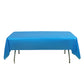 5 Pack Royal Blue Rectangle Plastic Table Covers, 54"x108" PVC Waterproof Disposable Tablecloths