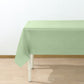 5 Pack Sage Green Rectangle Plastic Table Covers, 54"x108" PVC Waterproof Disposable Tablecloths