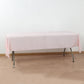 Blush Plastic Tablecloth Roll in A Cut-to-Size Box with Slide Cutter, Cuts Up to 36 Rectangle 8 Feet Disposable Table Covers - 54"x300ft