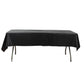 Black Plastic Tablecloth Roll in A Cut-to-Size Box with Slide Cutter, Cuts Up to 36 Rectangle 8 Feet Disposable Table Covers - 54"x300ft