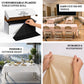 Blush Plastic Tablecloth Roll in A Cut-to-Size Box with Slide Cutter, Cuts Up to 36 Rectangle 8 Feet