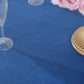 Navy Blue Plastic Tablecloth Roll in A Cut-to-Size Box with Slide Cutter, Cuts Up to 36 Rectangle 8 Feet Disposable Table Covers - 54"x300ft