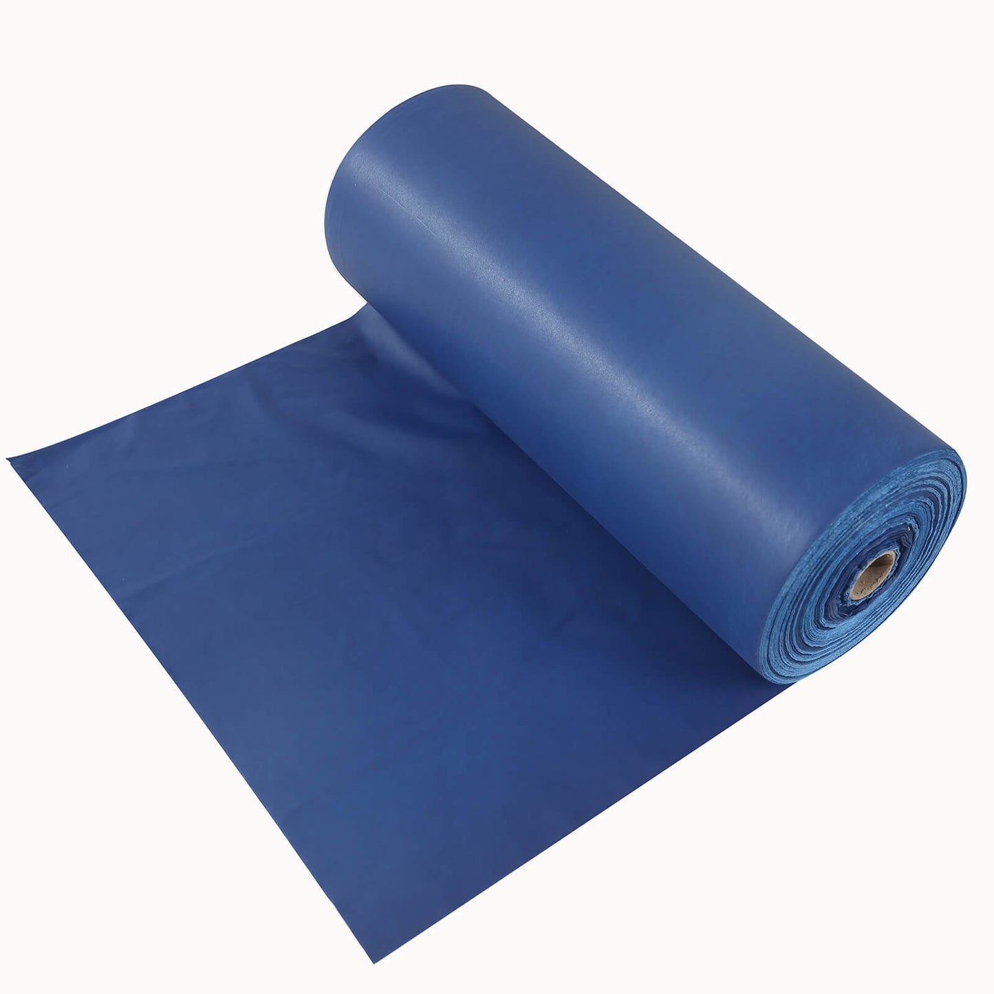 Navy Blue Plastic Tablecloth Roll in A Cut-to-Size Box with Slide Cutter, Cuts Up to 36 Rectangle 8 Feet Disposable Table Covers - 54"x300ft