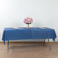Navy Blue Plastic Tablecloth Roll in A Cut-to-Size Box with Slide Cutter, Cuts Up to 36 Rectangle 8 Feet Disposable Table Covers - 54"x300ft