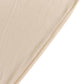 Beige Stretch Spandex Rectangle Tablecloth 4ft Wrinkle Free Fitted Table Cover for 48"x30" Tables