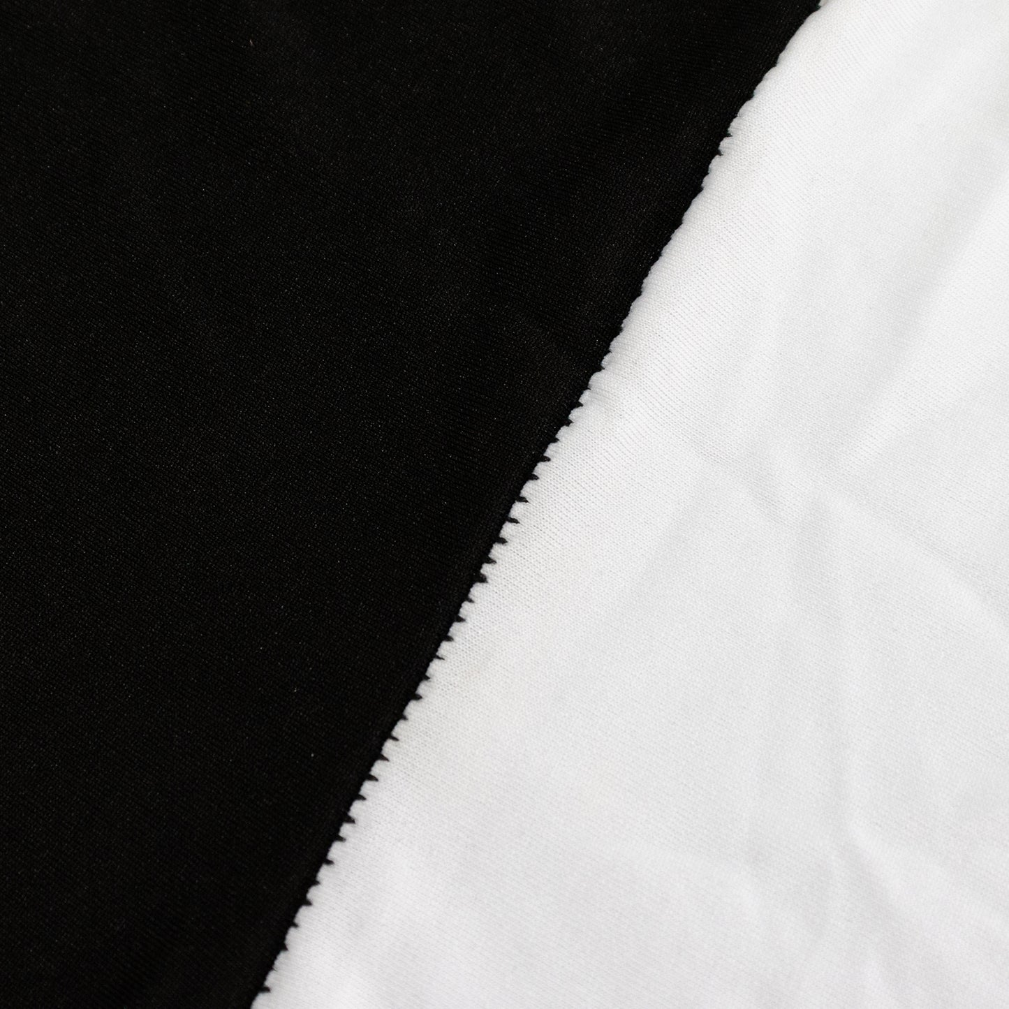 Black White Cross Over Stretch Spandex Table Cover 6ft Rectangular Fitted Tablecloth for 72"x30" Tables