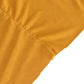 Gold wavy spandex fitted table skirt for 72"x30" tables.